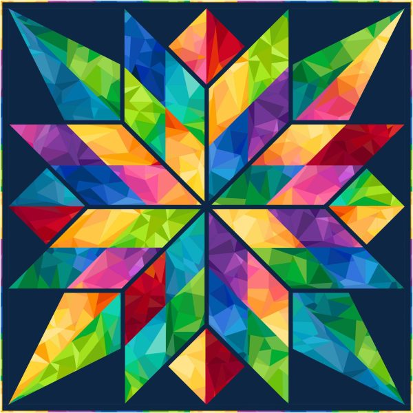 Supernova Quilt Pattern PC-260w  - Wholesale Product Supply