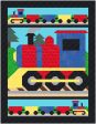 Train Twin Quilt Pattern CQ-209w  - Wholesale Product For Sale