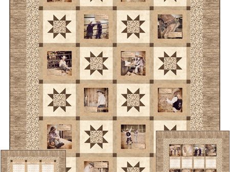 Starry Western Mantras Quilt Pattern CJC-5023w  - Wholesale Product For Sale