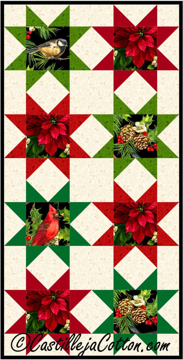 Sweet Sixteen Stars Quilt Pattern CJC-4403w  - Wholesale Product Cheap