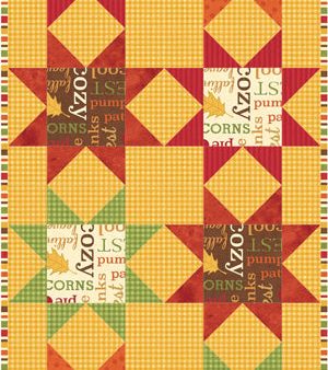 Sweet Sixteen Stars Quilt Pattern CJC-4403w  - Wholesale Product Cheap