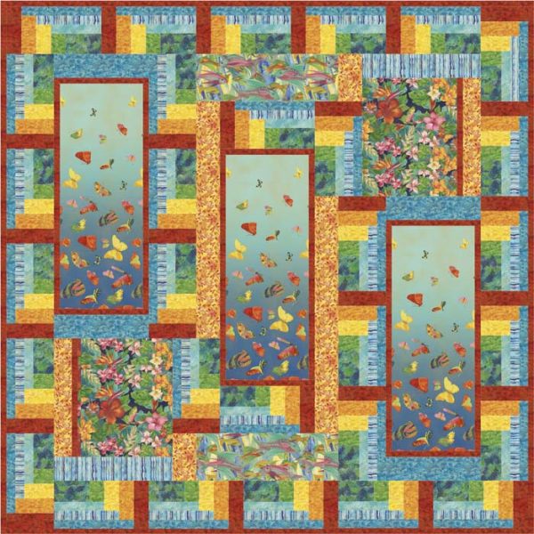 Tropical Twilight Quilt Pattern GTD-118w  - Wholesale Product Online