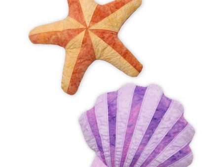 Starfish & Scallop Stuffed Animal Pattern RQS-102w  - Wholesale Product Hot on Sale