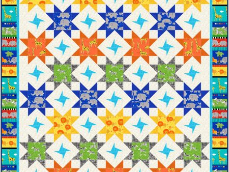 Star Bright Two Quilt Pattern CJC-49401w  - Wholesale Product Cheap