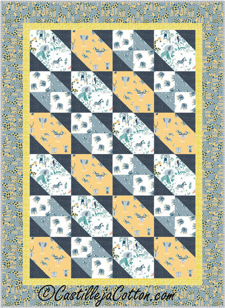 Triple Four Patch Stars Quilt Pattern CJC-51891w  - Wholesale Product Sale