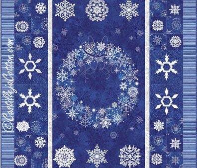 Starry Nights Snowflake Pattern CJC-4690w  - Wholesale Product Sale