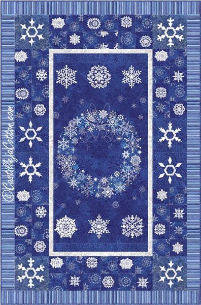 Starry Nights Snowflake Pattern CJC-4690w  - Wholesale Product Sale