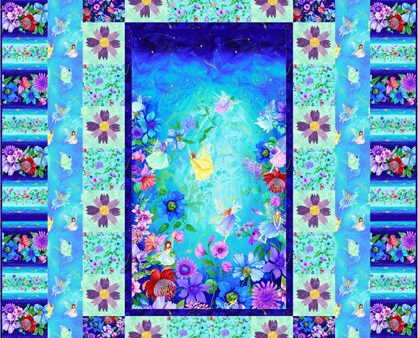 Fairies and Flowers Quilt Pattern CJC-52551w  - Wholesale Product on Sale