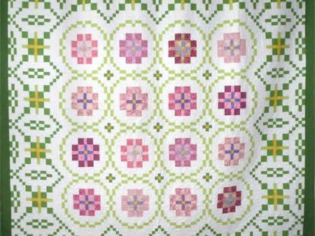 English Rose Garden Quilt Pattern HQ-205w  - Wholesale Product For Cheap