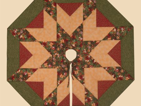 Star of Bethlehem Tree Skirt Pattern PYP-100w  - Wholesale Product Online Sale