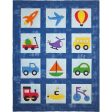 Toys That Travel Transportation Quilt Pattern SCN-2074w  - Wholesale Product Online now