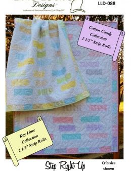 Step Right Up Quilt Pattern LLD-088w  - Wholesale Product on Sale