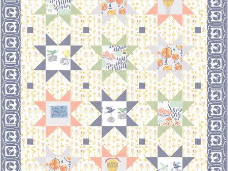 Starry Journey Quilt Pattern CJC-5090w  - Wholesale Product Hot on Sale