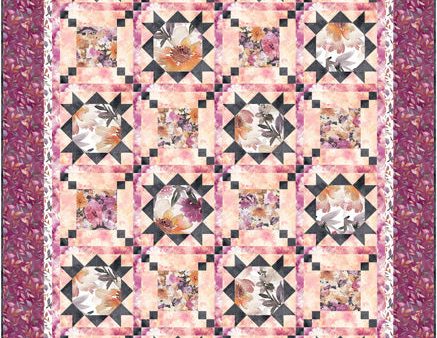 Wildflower Stars Quilt Pattern CJC-56554w  - Wholesale Product For Cheap