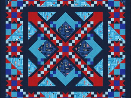 Town Heroes Quilt Pattern TTQ-115w  - Wholesale Product For Discount