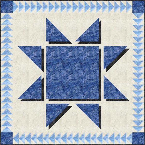 True Evening Quilt Pattern QN-041w  - Wholesale Product Hot on Sale