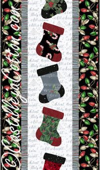 Stockings Were Hung Quilt Pattern CJC-51411w  - Wholesale Product Supply