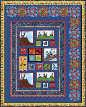 Wheels In Motion Quilt Pattern PC-115w  - Wholesale Product For Sale