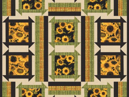 Sunshine Garden Quilt Pattern BS2-330w  - Wholesale Product on Sale