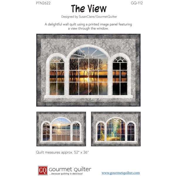 The View Quilt Pattern GQ-112w  - Wholesale Product Hot on Sale