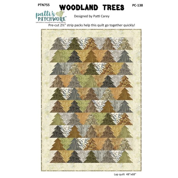 Woodland Trees Quilt Pattern PC-138w - Wholesale Product Cheap