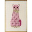 The Pink Cat Cross Stitch Pattern PS-9708w  - Wholesale Product Fashion