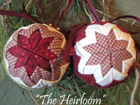 The Heirloom Ball Ornament Pattern KBK-110w - Wholesale Product For Sale