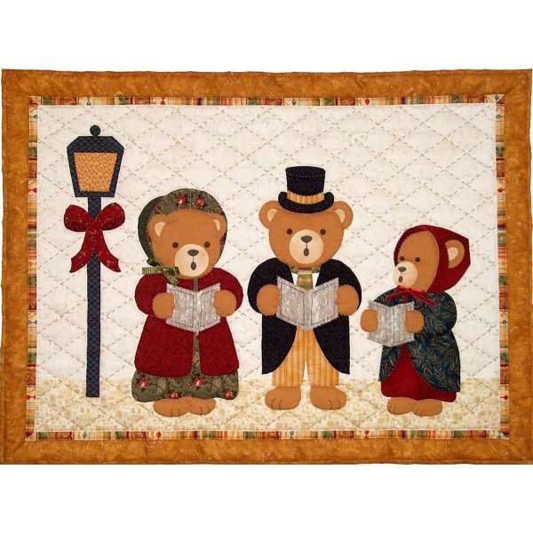 Caroling Bears Quilt Pattern SCN-2054 - Paper Pattern For Sale