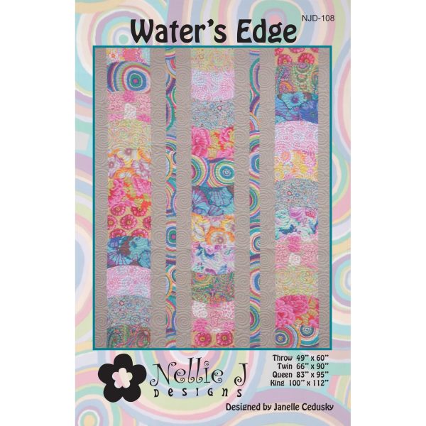 Water s Edge Quilt Pattern NJD-108w  - Wholesale Product Online now