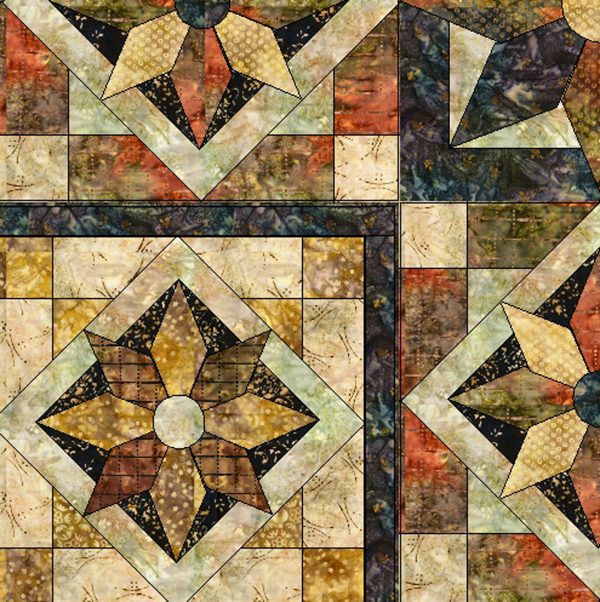 Temple Quilt Pattern MGD-311w  - Wholesale Product Hot on Sale