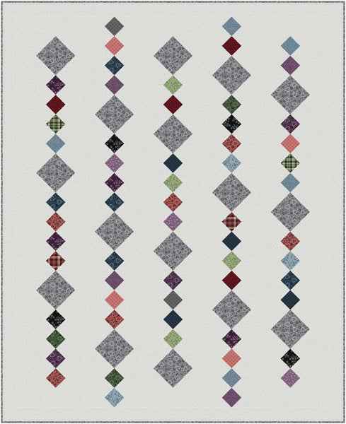 Diamonds in the Rough Quilt Pattern UCQ-P97 - Paper Pattern For Discount