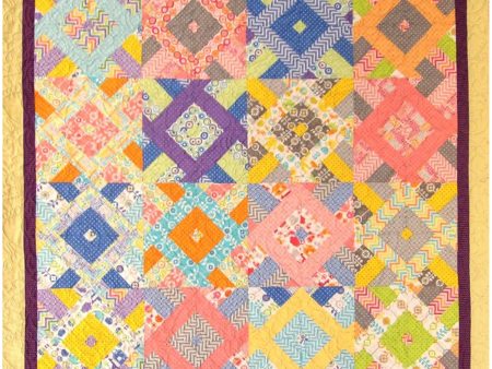 The Amazing Jelly Roll Quilt Pattern 3DQ-6910 - Paper Pattern For Cheap