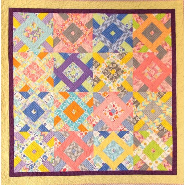 The Amazing Jelly Roll Quilt Pattern 3DQ-6910 - Paper Pattern For Cheap