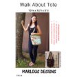 Walk About Tote Pattern MD-CT23w  - Wholesale Product Online