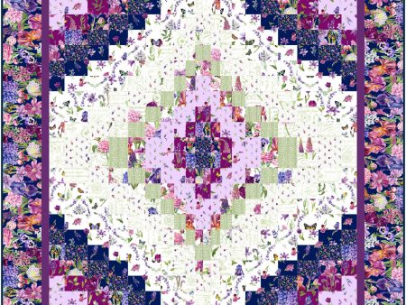 Bargello Garden Quilt Pattern CJC-58731 - Paper Pattern For Discount