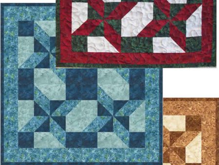 Twirling Pinwheels Quilt Pattern AV-162w  - Wholesale Product Sale