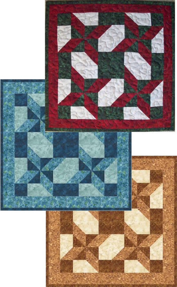 Twirling Pinwheels Quilt Pattern AV-162w  - Wholesale Product Sale