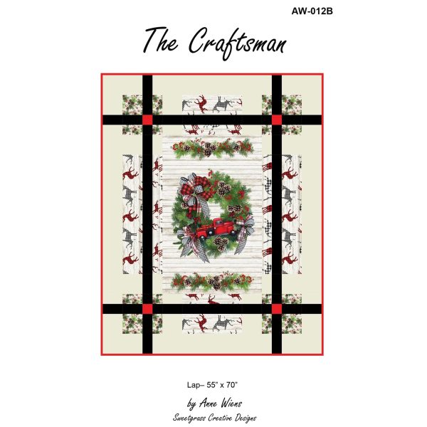 The Craftsman Quilt Pattern AW-012Bw - Wholesale Product on Sale