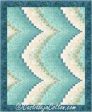 Double Rising Waves Quilt Pattern CJC-59311 - Paper Pattern For Sale