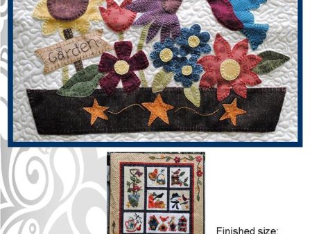 Tweets & Twinkles BOM - Block 9 Hummingbird Garden Quilt Pattern UCQ-P559w  - Wholesale Product Online