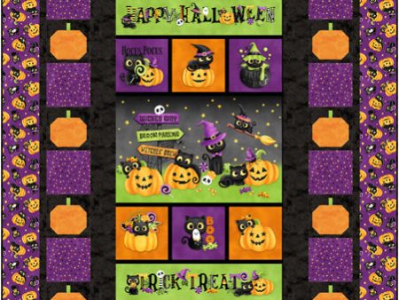 Trick or Treat Quilt Pattern CJC-59011 - Paper Pattern Online Hot Sale