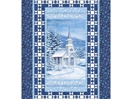 Church in the Snow Quilt Pattern CJC-54002 - Paper Pattern Online now