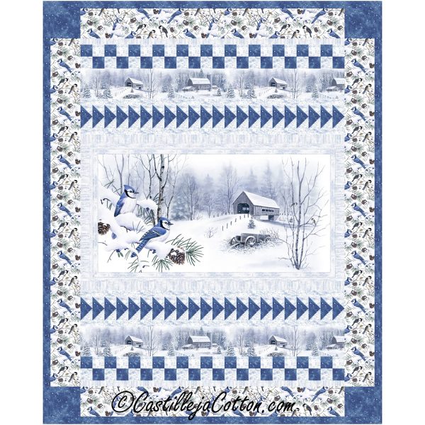 Winter Jays Quilt Pattern CJC-51384w - Wholesale Product Hot on Sale