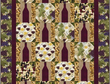 Wine Tasting Quilt Pattern CJC-54271w  - Wholesale Product on Sale