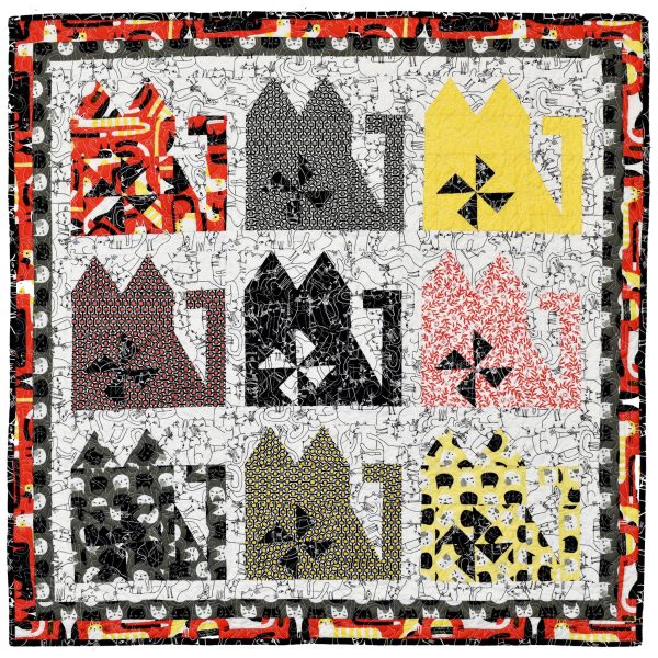 The Cat s Meow Quilt Pattern NMD-116 - Paper Pattern Supply