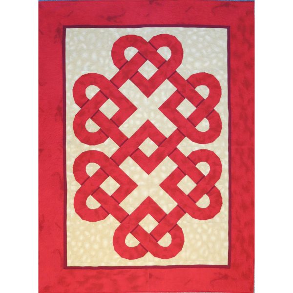 Twisted Hearts Quilt Pattern MAM-150w  - Wholesale Product Supply