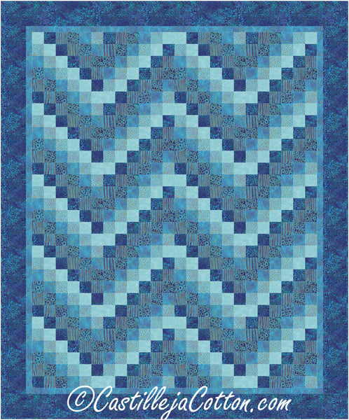 Twisting Blocks Quilt Pattern CJC-50941w  - Wholesale Product For Discount