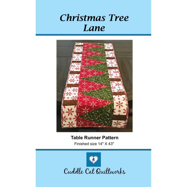 Christmas Tree Lane Quilt Pattern CCQ-064 - Paper Pattern Discount