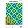 Unfolding Diamonds Twin Quilt Pattern CJC-5061w  - Wholesale Product Sale