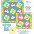 Twinkling Babies Quilt Pattern YF-107w  - Wholesale Product Cheap